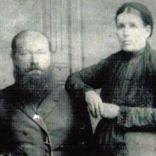 Чернобровкин Сергей с женой.